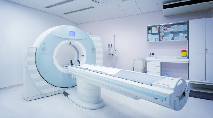 Tomograf komputerowy stojący w specjalistycznej pracowni tomograficznej Ars Medica